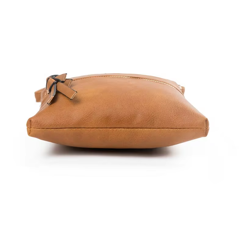 Women's Small PU Leather Sling Messenger Bag- Small