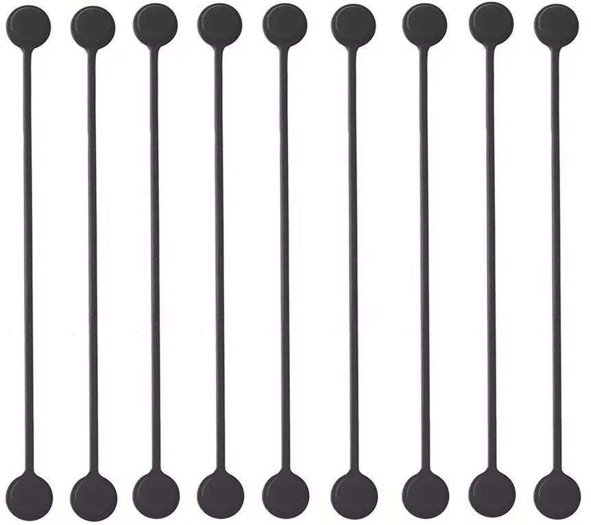 Reusable Silicone Magnetic Cable Ties(Pack of 9)