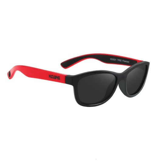 KDEAM Kids Polarized Sunglasses - C3 (Red/Black)