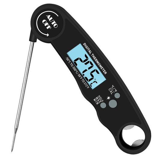 Magnetic Instant-Read Digital Food Thermometer(Black)