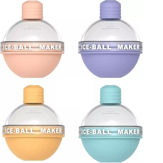 Candy Color Silicone Ice ball mold - pack of 4