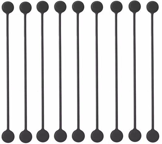 Reusable Silicone Magnetic Cable Ties(Pack of 9)