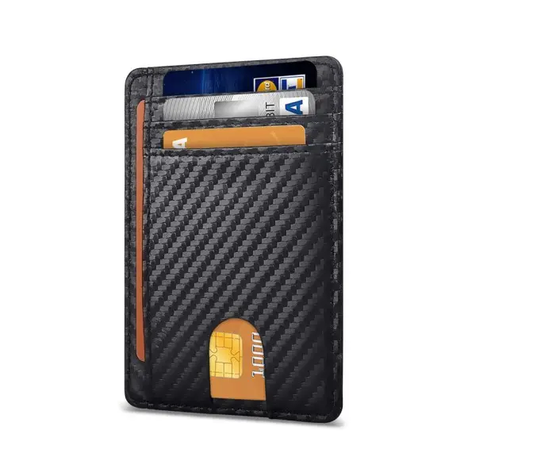 Slim Genuine Leather RFID Minimalistic Card Holder