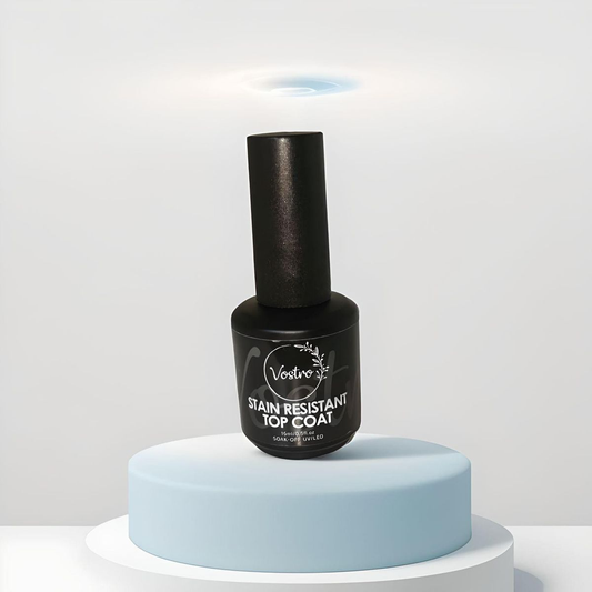 Vostro Stain Resistant Gel Top Coat- Clear
